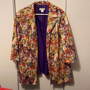 Blazer , 3/4 length sleeve size 22W. CJBanks brand. Excellent condition. $20